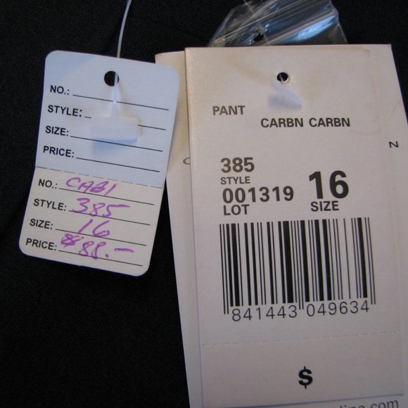 Two CAbi Carol Anderson by Invitation Women's Dress Pants Trousers Size 16 - Picture 10 of 13